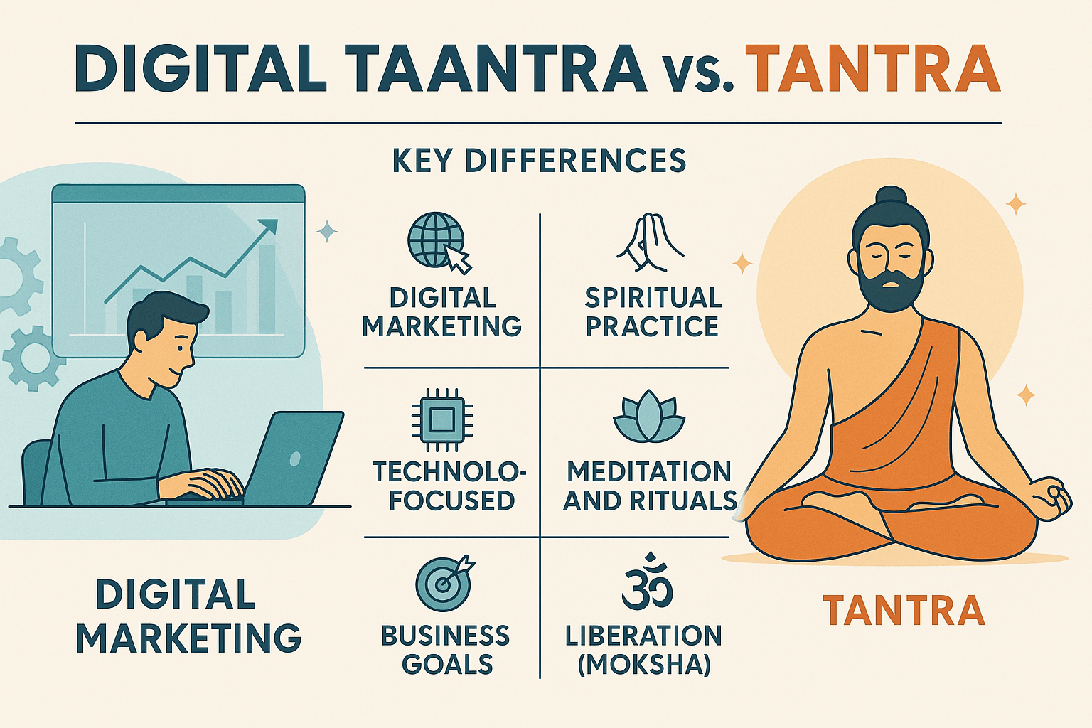 Digital Taantra vs. Tantra – Key Differences