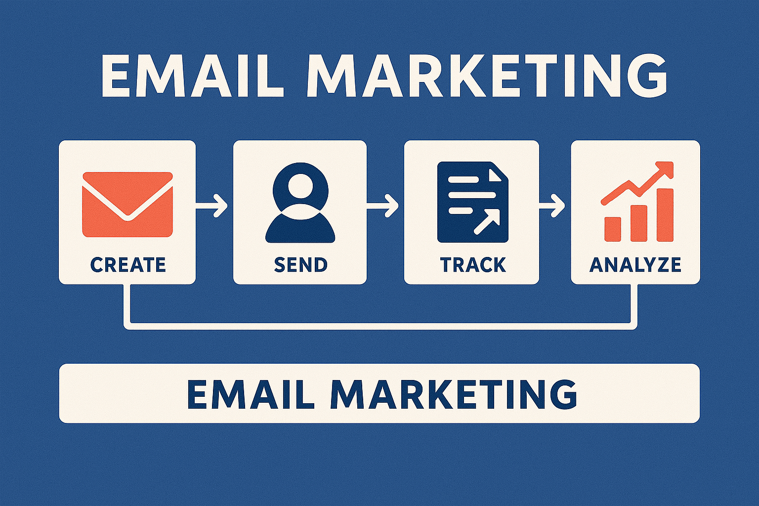 Email marketing strategy process flow – email marketing