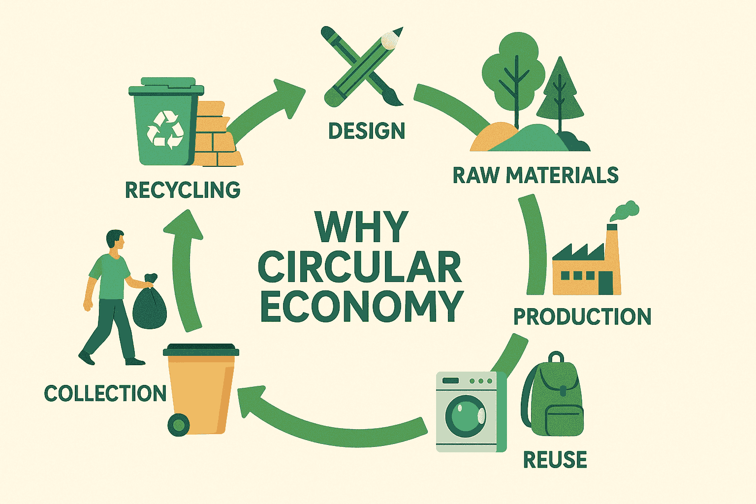 Examples of circular economy business model strategies implementations
